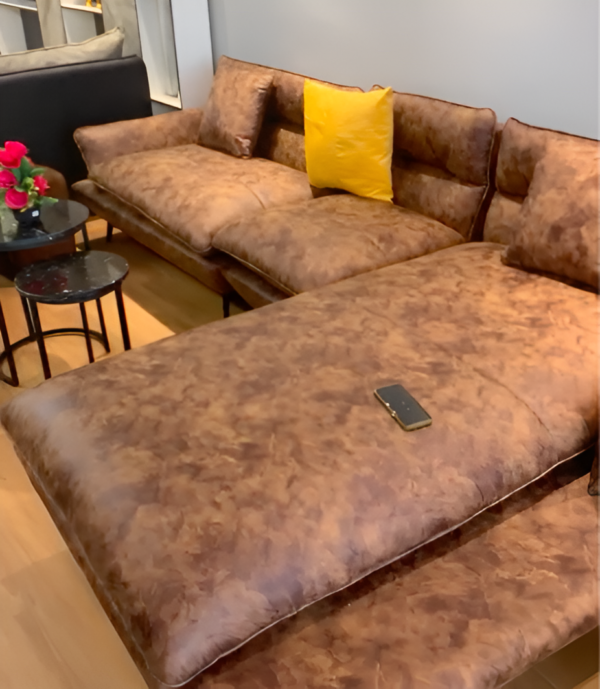 Maxi L-Shaped Sofa with Single Seater